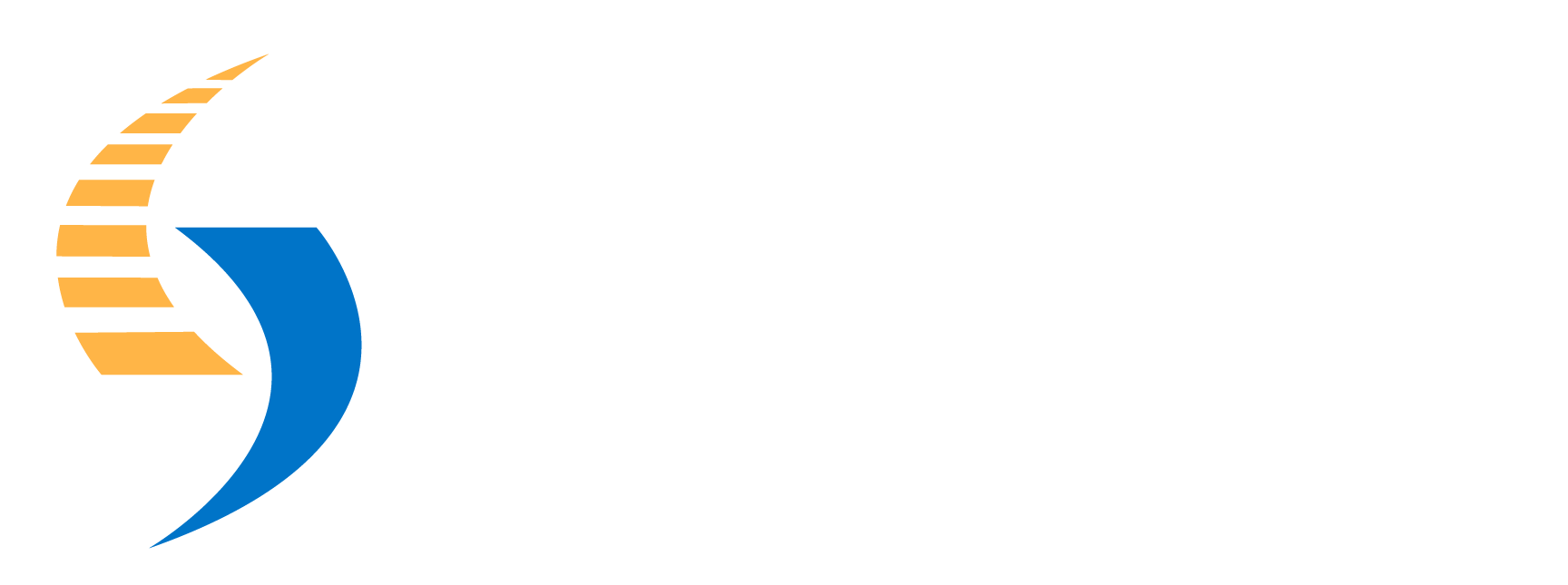 Antiphony Logo White text with colored mark